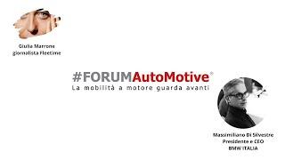 #FORUMAutoMotive 2024: intervista a Massimiliano Di Silvestre - Presidente e CEO - BMW ITALIA