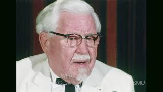 WFAA Interviews Colonel Sanders in 1971