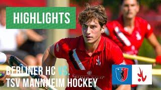 Highlights Herren: Berliner HC vs. TSV Mannheim Hockey