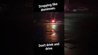 Drivers drop like dominoes in Stockton. Don't drink and drive. #Memories #2018