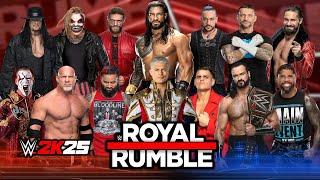 WWE 2K25:  Royal Rumble Elimination Finishers:  You Won't Believe These!