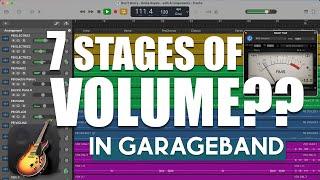 The 7 Stages of Volume in GarageBand