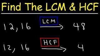 How To Find The LCM and HCF Quickly!