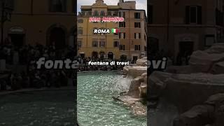 FONTANA DI TREVI ROMA  #shorts #shortsyoutube #roma #travel #romantic #romaitalia  #mundoetnico