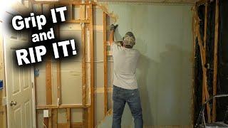 How to Remove Old Drywall | New Bedroom Remodel