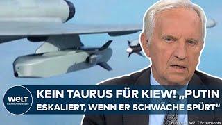 UKRAINE-KRIEG: "Putin eskaliert, wenn er Schwäche spürt" – Scholz lehnt Taurus-Lieferung erneut ab