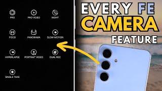 ULTIMATE Galaxy S24 FE Camera Guide - EVERY FEATURE!