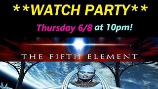 The Fifth Element 1997 **LIVE WATCH PARTY** #1997 #watchparty