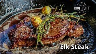 How to Cook the Perfect Elk Steak ... with butter, garlic and rosemary