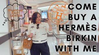 COME BUY A HERMÈS BIRKIN WITH ME!! VLOG | Jerusha Couture