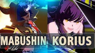 GBVSR:Mabushin (Seox) Vs Korius (Beatrix)| High Level Gameplay.