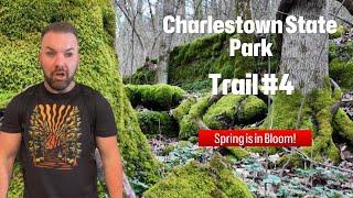 Hiking at Charlestown State Park Trail #4