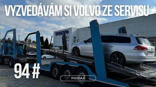 94# Vyzvedávám si Volvo ze servisu a padlý motor na zákazníkově octavii