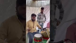 DRC Nikhil playing Nagara at Faluknuma Kali mandir bhajan by team Pakka Folk prop Dinesh do Like ️