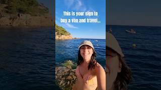 This is your sign to buy a van and travel.... #Vanlife #Travel #roadtrip