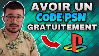 La Méthode Réel pour UN CODE PSN GRATUIT OU CARTE PSN GRATUIT [FONCTIONNE]