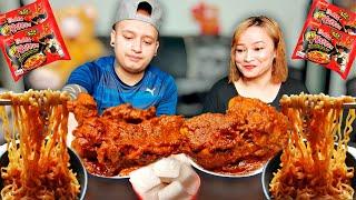 Bam Samyang NoodlesDoh SyiarDohsniang || Mukbang  || Anisha khasi vlog