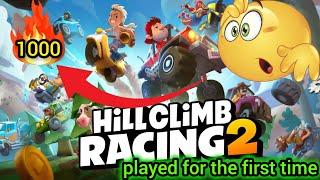 HILL CLIMB RACING 2 | I PLAYED HILL CLIMB RACING 2 AT FIRST TIME #hillclimbracing2 @WARRIORHCR2-R