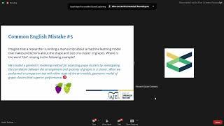 WEBINAR RESEARCH SQUARE AJE ENGLISH MISTAKES