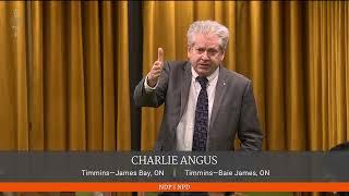 Charlie Angus on Resignation of Finance Minister