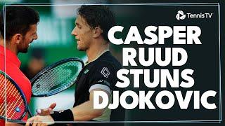 Casper Ruud STUNS Novak Djokovic For Biggest Ever Win | Monte Carlo 2024 Semi-Final Highlights