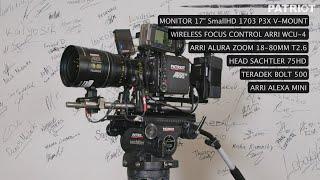 PATRIOT How to Use | Setting Up the ARRI WCU-4 Wireless Focus Control with Alexa Mini & Alura Zoom