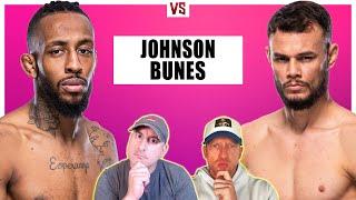 UFC Vegas 101: Jose Johnson vs. Felipe Bunes Prediction, Bets & DraftKings