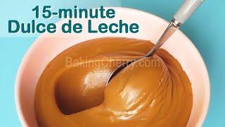 How to make Dulce de Leche in 15 Minutes | Smooth and Creamy Caramel Toffee Recipe | Baking Cherry