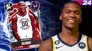 FULLY EVOLVED DIAMOND BENNEDICT MATHURIN GAMEPLAY!! I'M FRUSTRATED BY BENN IN NBA 2K24 MyTEAM!!