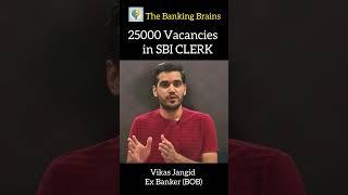 25000 Vacancies in SBI CLERK 2024 ?