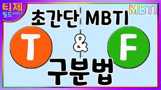 [MBTI Daily Observation Diary] Episode 71 - T and F Simple Analysis (English subtitles)