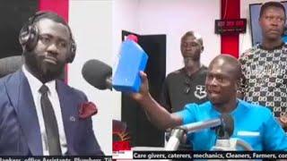 Atigya... Drivers hijack Angel FM morning show to send message to Akufo Addo/Bawumia over high fuel