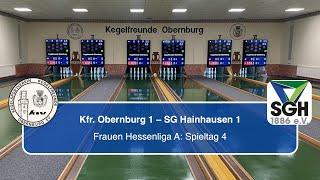 Kegelfreunde Obernburg 1 - SG Hainhausen 1 || Frauen Hessenliga A