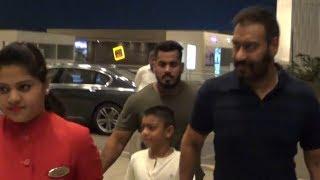 Ajay Devgn Arrive At Mumbai Airport