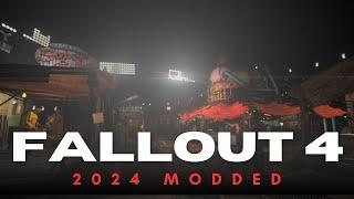 Fallout 4 Ultra Modded Graphics  | 2024 Stunning Wasteland Reborn Overhaul in 4K! #fallout4