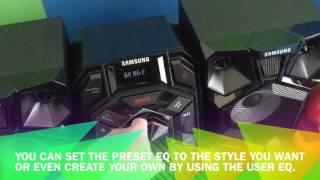 Samsung Mx-j630 Review Part 2