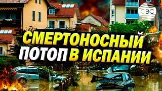 Наводнение в испанской Валенсии унесло жизни не менее 50 человек