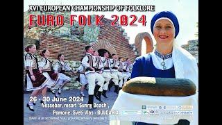 XVI European Championship of folklore EUROFOLK 2024 - (Official Film HD)