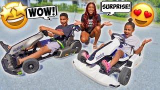 Surprising Cali & Kameiro with Go-Karts!!