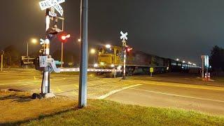 DXC 5287 & DXC 5379 on Coal Train 844 through Hoskyns Rd in Rolleston.