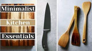 Minimalist Kitchen Essentials | My Vegan Kitchen | Home Cooking Show & Tell