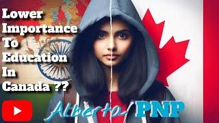 Weightage Of Education in Canada For Alberta PNP