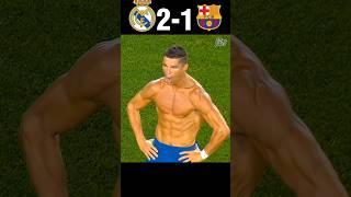 Real Madrid vs Barcelona 2017 Ronaldo Tik Messi #youtube #football #shorts