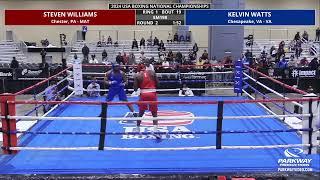 Kelvin Watts vs. Steven Williams USA National Championships 2024 Final (90+kg)