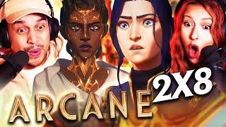 ARCANE SEASON 2 EPISODE 8 REACTION - THIS SHOW IS SPECTACULAR!  - 2X8 - FIRST TIME WATCHING - REVIEW