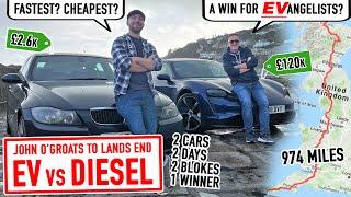 EV vs Diesel - John O'Groats to Lands End - Part 1 (J'OG to Kendal)