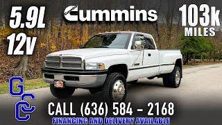 12v 5.9l Cummins: 1996 Dodge Ram 3500 Dually 4x4 Diesel With Only 103k Miles