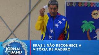 Brasil enviará diplomata para a posse de Maduro | Jornal da Band