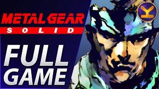 Metal Gear Solid 1 (1998) PlayStation - Complete Walkthrough Story (PS1) Gameplay