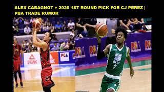 ALEX CABAGNOT + 1ST ROUND PICK FOR CJ PEREZ:  FAIR TRADE BA? | PBA TRADE RUMOR